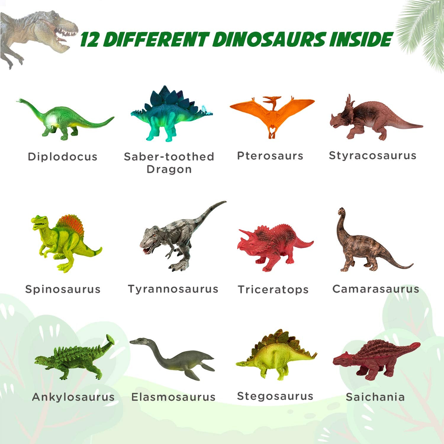 Dig Up Dinosaur Fossil Eggs, Easter Digging Toy for Kids 3-5 6-12