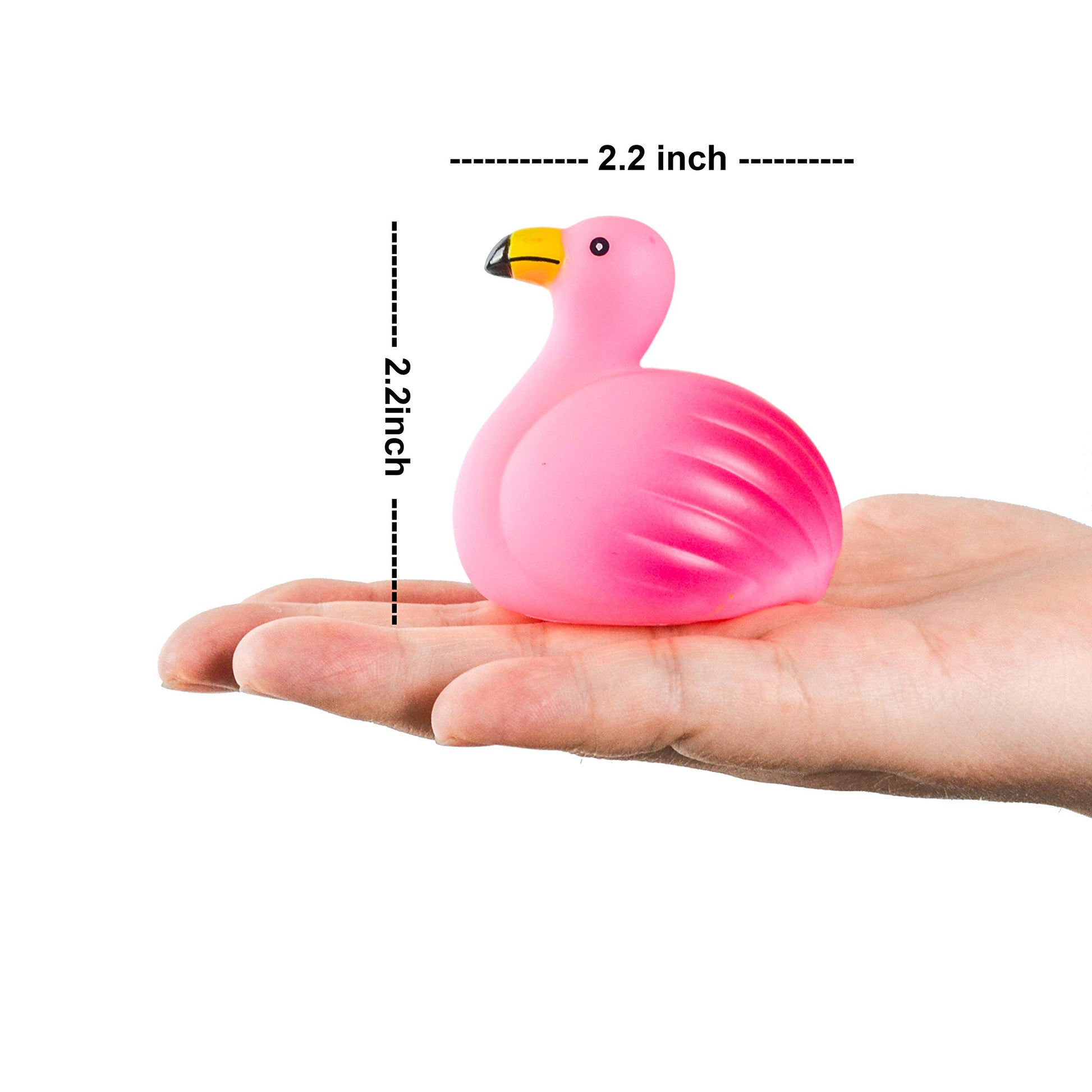 JOYIN 6 Pcs Pre-Filled Easter Eggs with Light-up Floating Bath Toys for Kids Toddler Eggs Hunt, Basket Stuffers/Fillers, Filling Treats, Party Favor