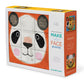 Crocodile Creek 9-Piece Puzzle Blocks - Make-A-Face Mix and Match Block Set Game for Kids Ages 3 and Up - Made of Sturdy Cardboard - Zoo Animals - 9