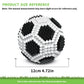 Befun Soccer Building Blocks Set, 437 Pieces Challenging STEM Building Kit for Adults & Teens 14 15 16, 3D Mini Soccer Model Educational Toy, Stress