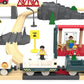 Battery Powered Train Set for Railway System, Electric Train Toys for Wooden Tracks, 3Pcs Motorized Locomotive Trains for Toddlers Compatible