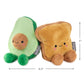 Hallmark Better Together Magnetic Plush (Avocado and Toast) 5" Stuffed Toys, Easter Gifts for Kids