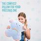 PixieCrush Wonder Products Stuffed Animal - Stuffed Elephant Pillow - Cuddle Plush - Blue Elephant Plush Animal - Soft Removable Washable Toy Plushy