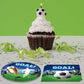 40 PCS 2026 World Soccer Match Theme Decorations Disposable Tableware Set Soccer Plates and Napkins Kit Sports Events,Themed Football Soccer ,