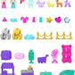 Polly Pocket Dolls Advent Calendar, Gingerbread House Playset with 24 Surprises, Dollhouse Furniture, Toy Car & Holiday Accessories