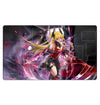 New ZCYWXW Playmats Lacrima The Scarlet Sorrow TCG CCG Trading Card Game Mat with Zones & One Bag(ZC056-C)