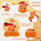 9PCS Fox Honeycomb Centerpieces 3D Table Topper Woodland Animals Double Side Centerpieces for Girl Boy Fox Theme Baby Shower Birthday Party