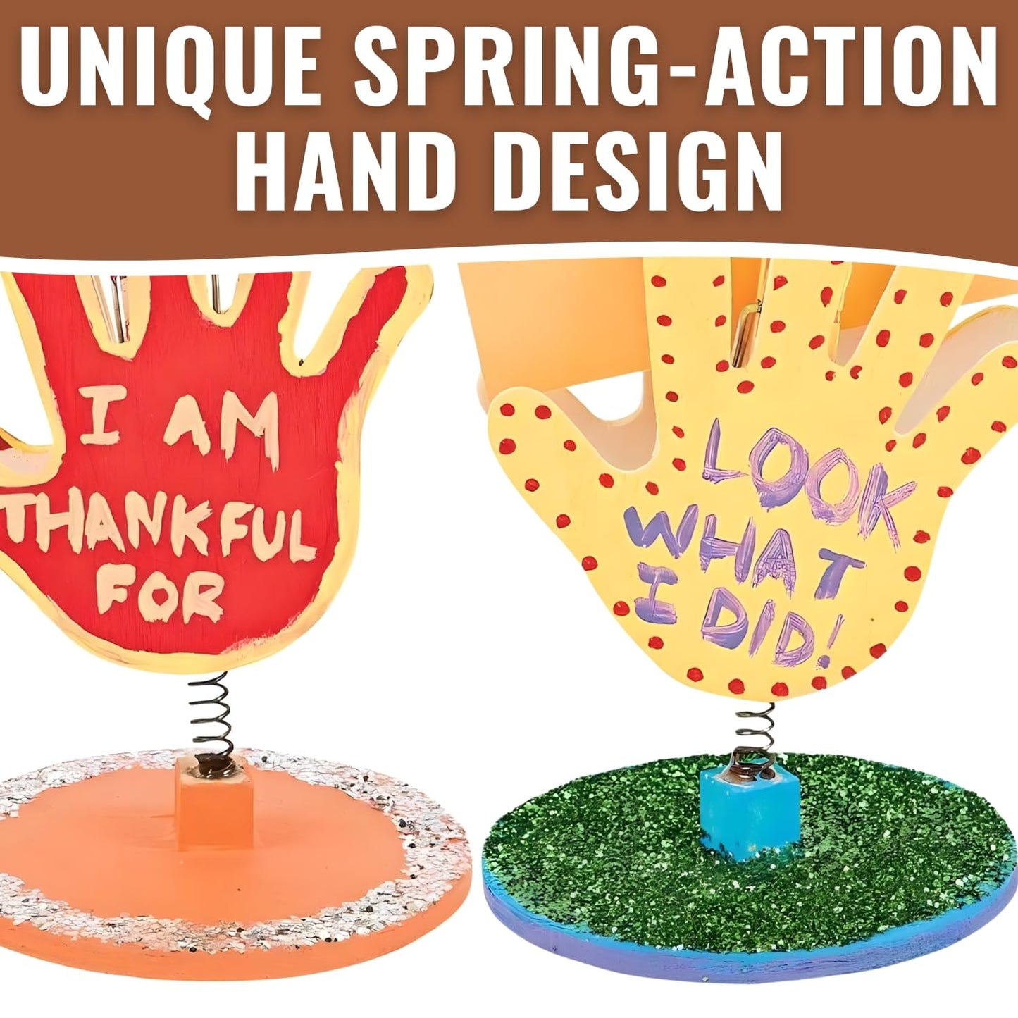 Do It Yourself Wood Praying Hands Note Holder - Crafts for Kids and Fun Home Activities