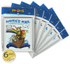 Set of 6 - Quality Noah's Ark Slide Puzzles Large Size - Sunday School Prizes - Religious Prizes - Wholesale Bulk Pack