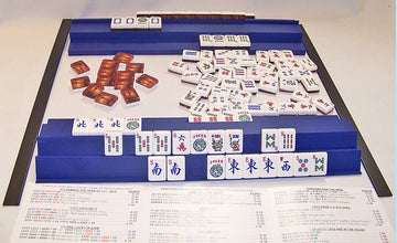 Siamese MAH JONGG Racks - 4 Blue