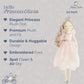 MON AMI Olivia The Princess 22-Inch Plush Doll, Soft Stuffed Toy Girls