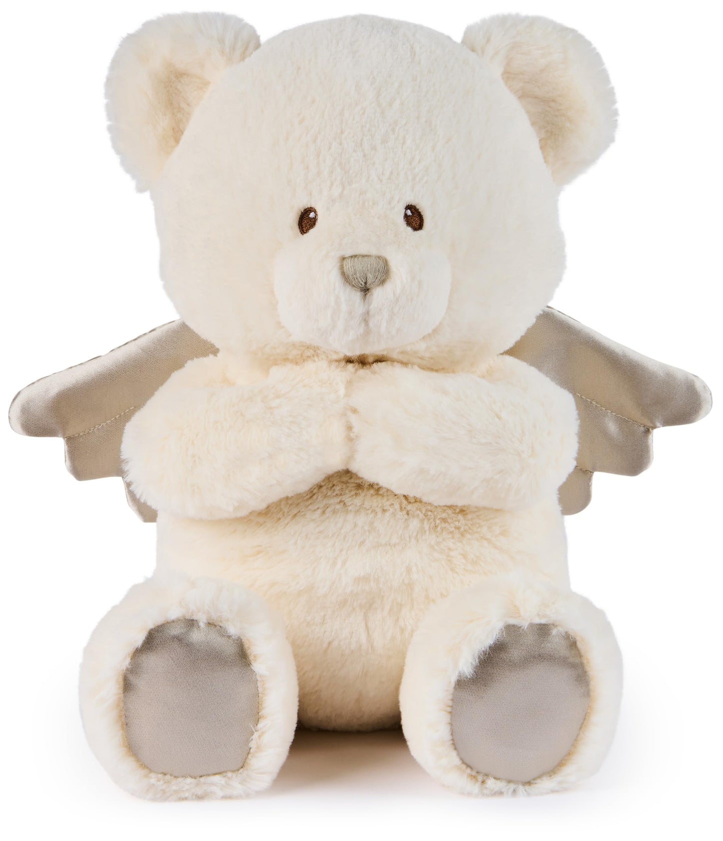 GUND Prayer Angel Teddy Bear with Wings 9” Plush, Recites Prayers, Ages 0+