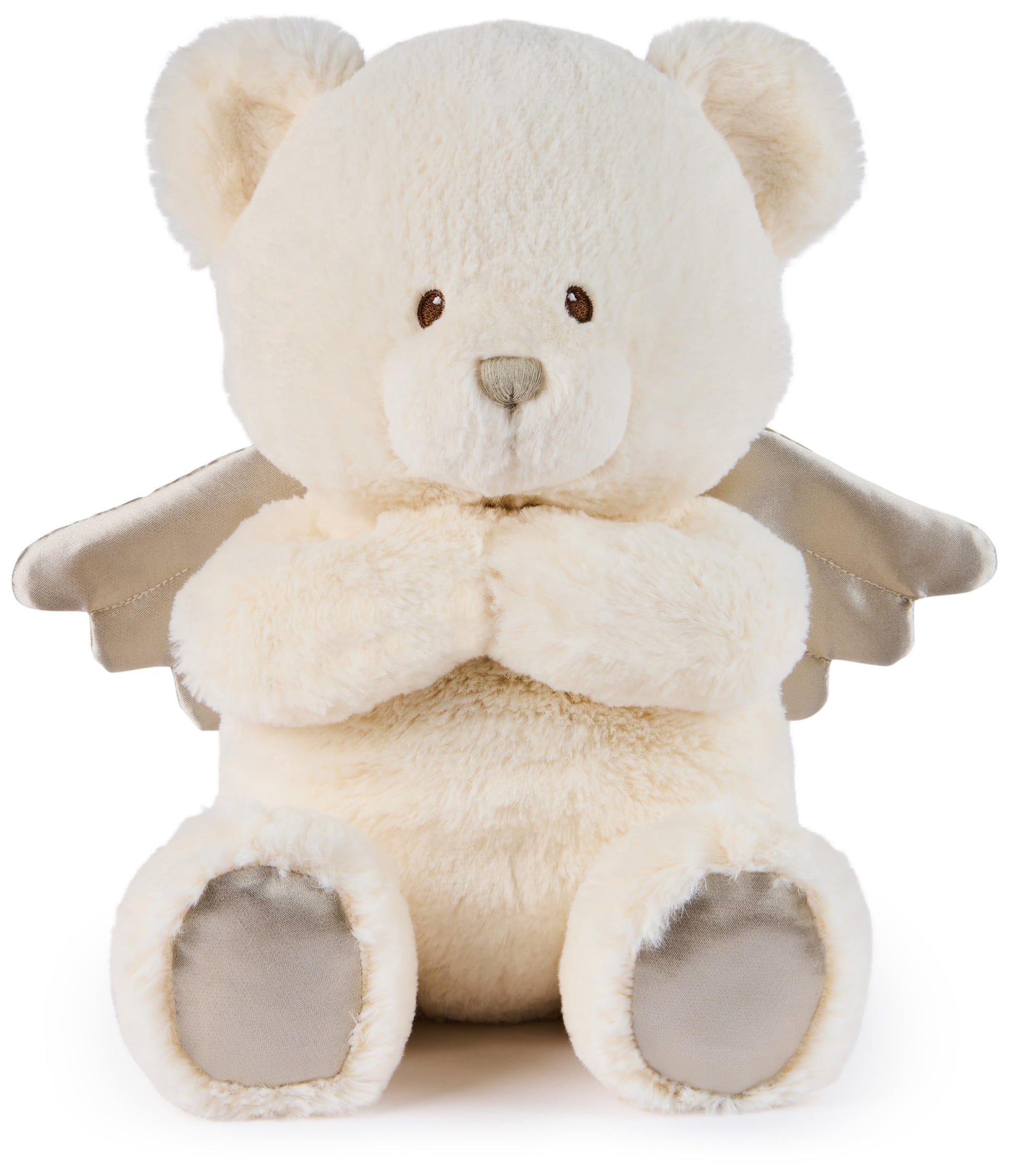 GUND Prayer Angel Teddy Bear with Wings 9” Plush, Recites Prayers, Ages 0+