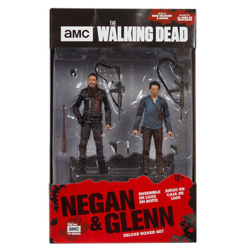 McFarlane Toys The Walking Dead Negan & Glenn Deluxe Box Set