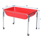 Children's Factory Medium Sensory Table - 24″ Height, Sandbox, Water Table for Kids, Red