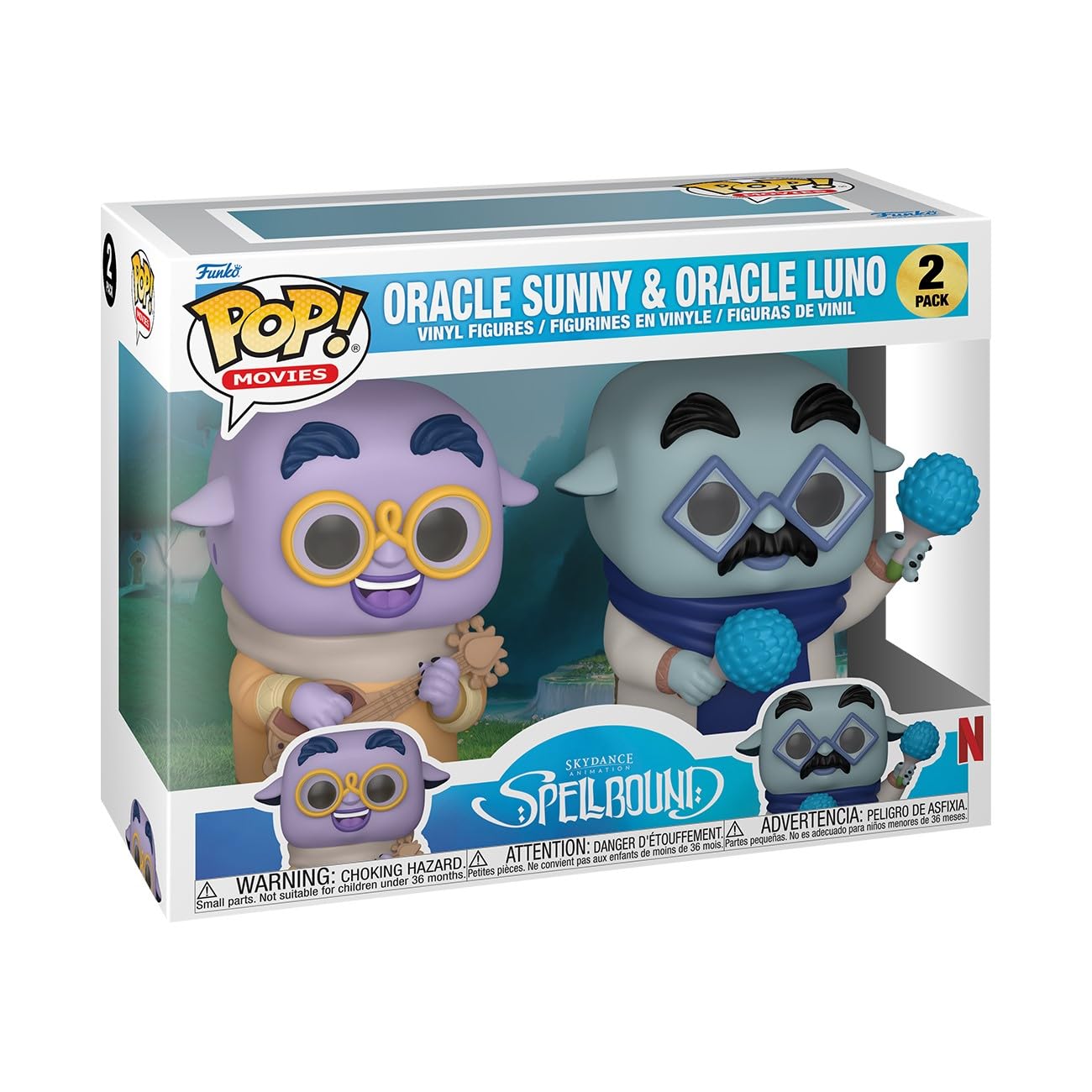 Funko POP! Movies: Spellbound - Oracle Phi Sunny & Oracle Phi Luno 2 Pack