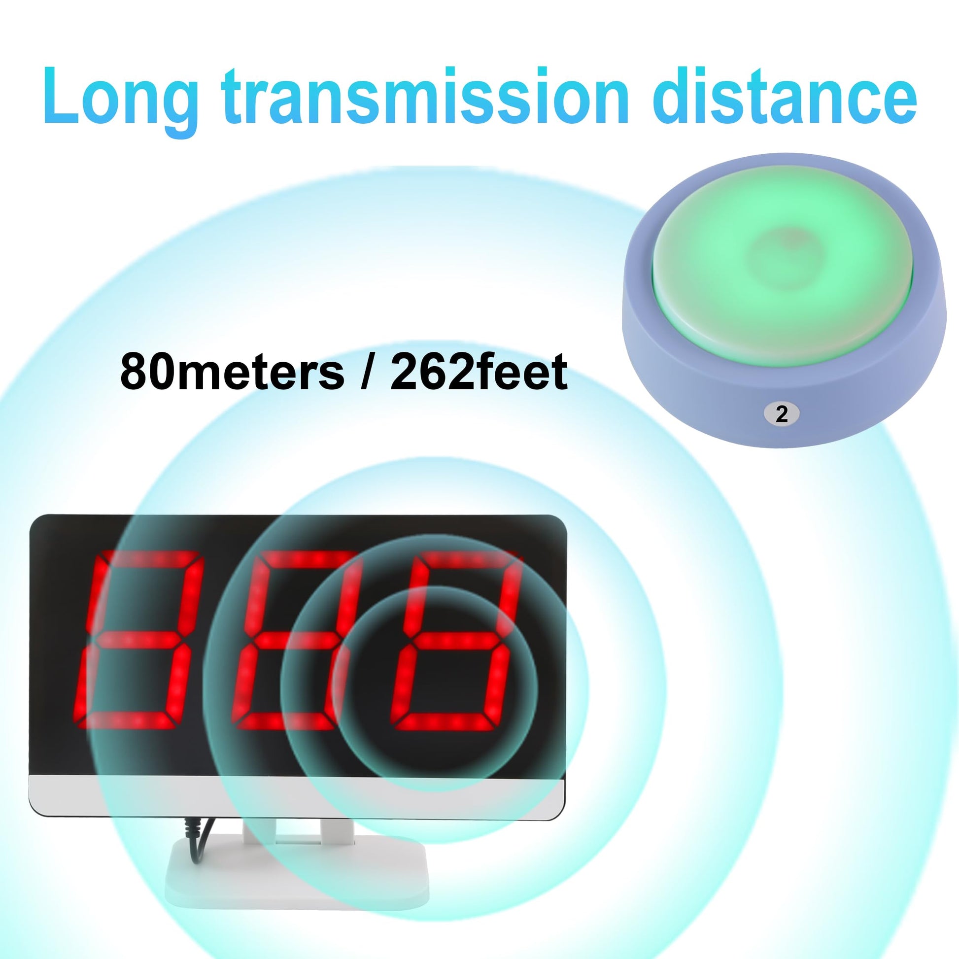 LOUKIENE Wireless Quiz Answer Game Buzzer System Gameplay 262ft for Game Show Family Game Nights Debate Contests in Companies Offices School Contest