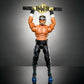 Mattel WWE Ultimate Edition Action Figure & Accessories Set, “Hollywood” Hulk Hogan 6-inch Collectible with 30 Articulation Points, Swappable Pieces