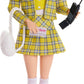 Barbie Signature Doll, Clueless Cher Collectible in Yellow Plaid Suit with Backpack, Cell Phone, & Learner’s Permit Accessories