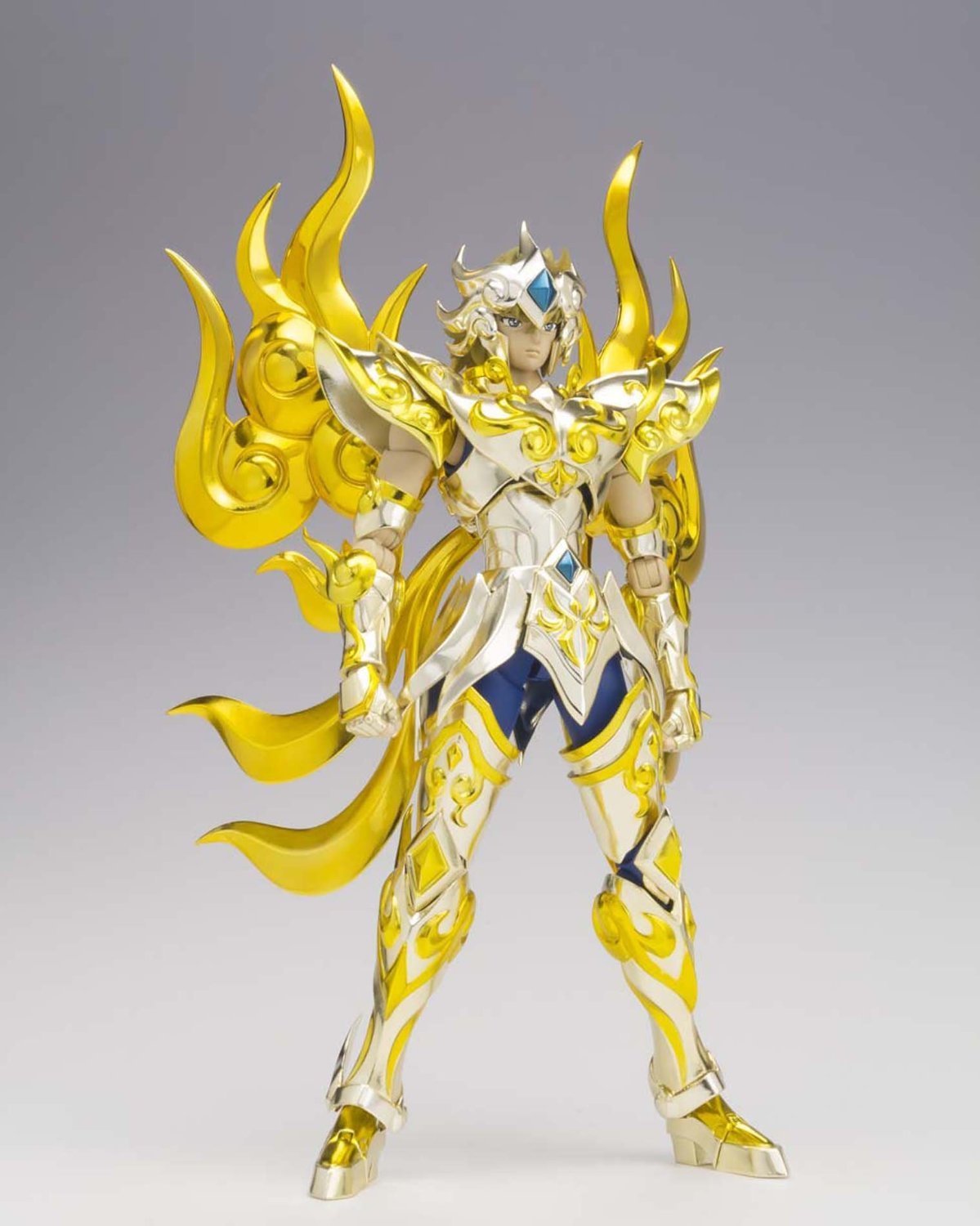 TAMASHII NATIONS Bandai Saint Cloth Myth EX Leo Aioloa God Cloth Saint Seya Action Figure