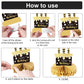 9 Pieces 16th Birthday Decoration for Boys Black Gold 16th Birthday Tables Decor Honeycomb Centerpieces Cheers to 16 Years Table Topper for Boys Girls