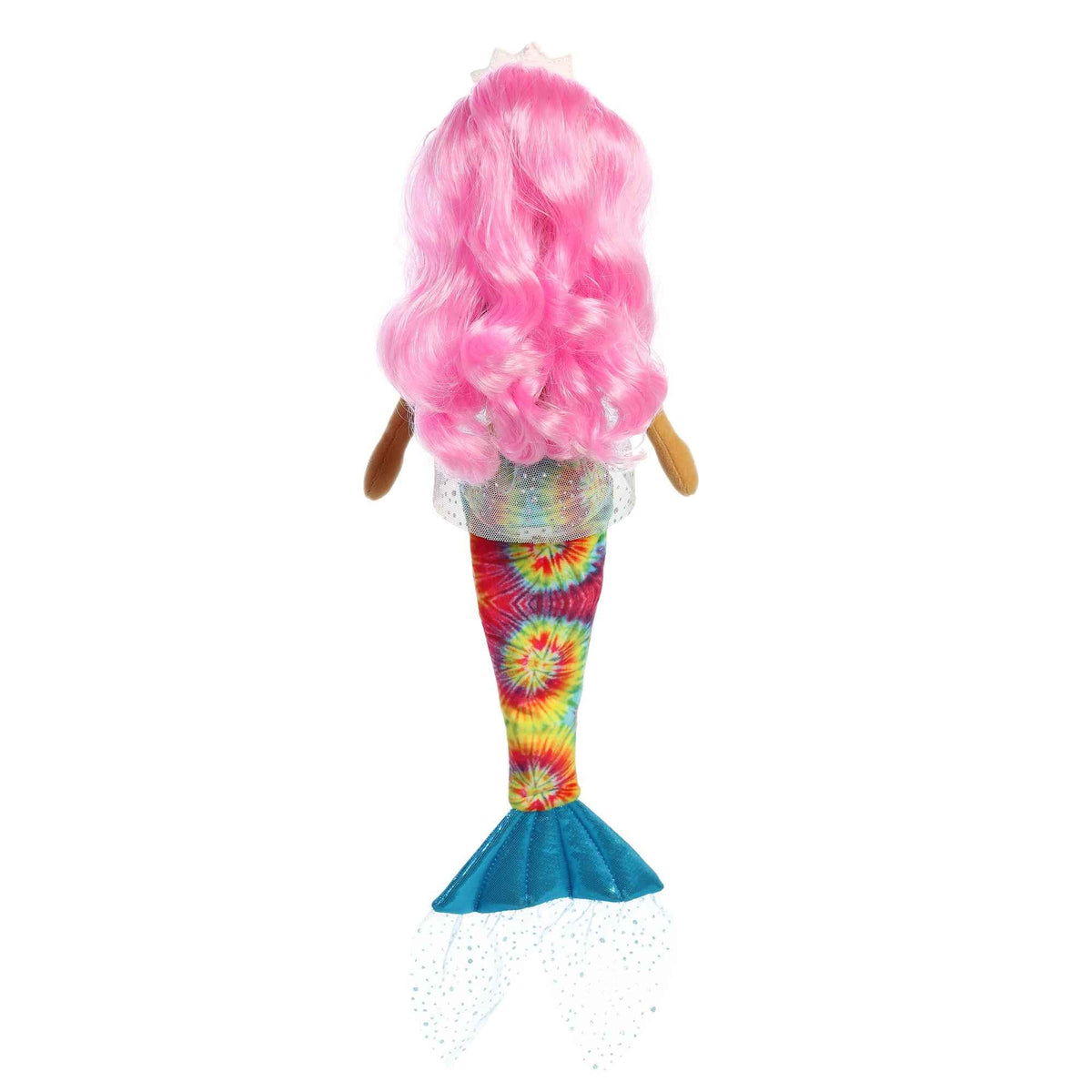 Aurora Sea Sparkles Tie Dye Sparkles 18" Paisley Enchanting Stuffed Doll