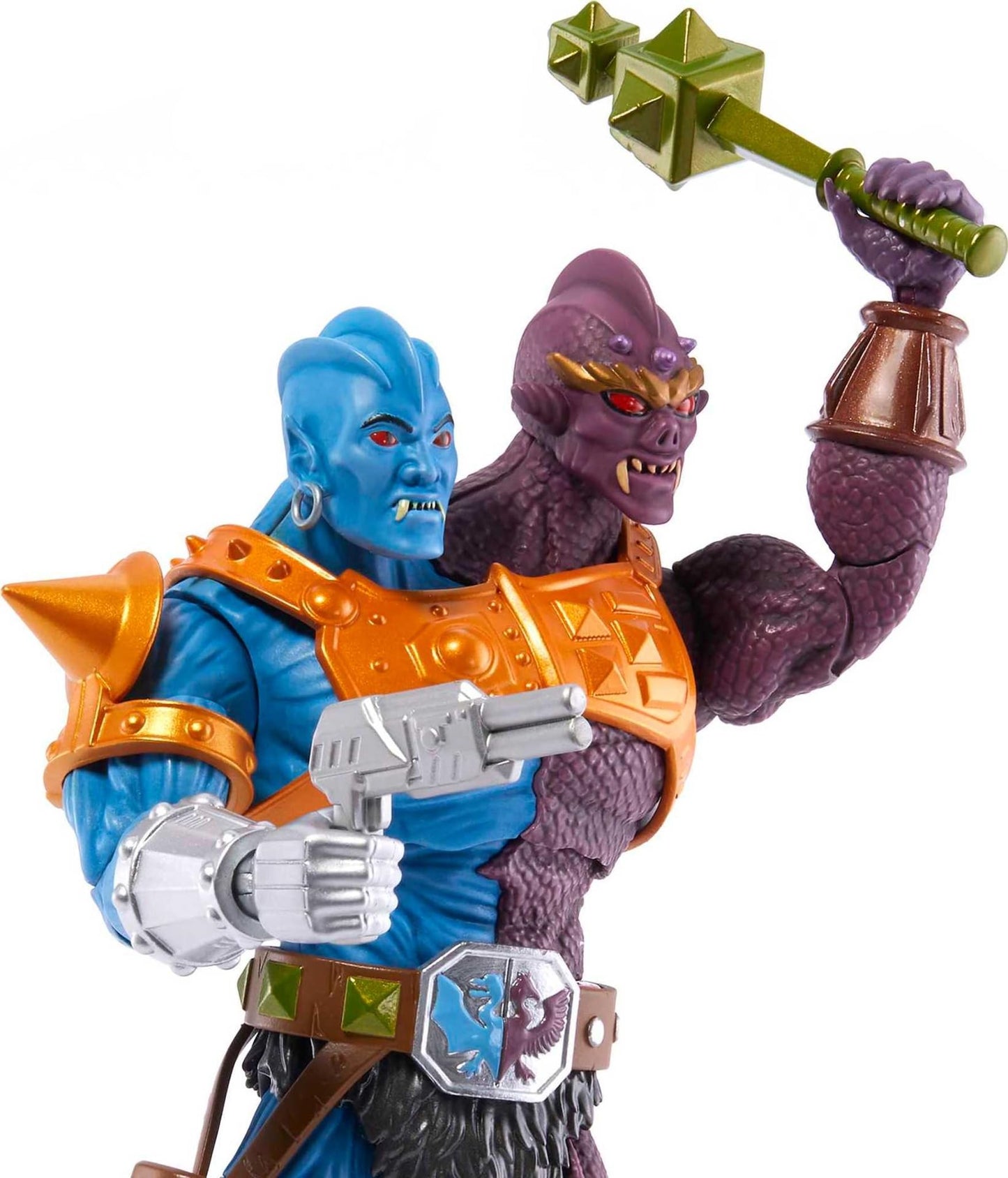 Masters of the Universe Masterverse Action Figure & Accessories, Two-Bad MOTU Collectible with Articulation & Swappable Parts, 7-inch
