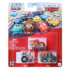 Mattel Disney Pixar Cars Mini Racers Goin' Tractor Trippin' 3-Pack, Includes Tractor, Muddy Lightning McQueen and Mater Diecast Cars