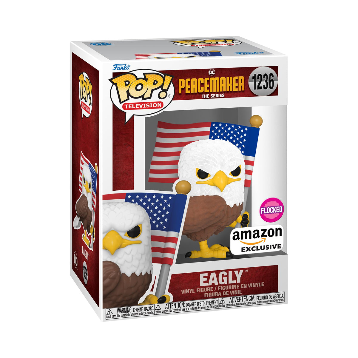 Funko POP! TV: Peacemaker - Eagly (Flocked) - Amazon Exclusive