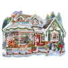 Bits and Pieces - 750 Piece Jigsaw Puzzle for Adults - Christmas Call to Dinner' - Shaped Xmas Jigsaw Puzzle by Bigelow Illustrations, Completed