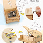 Poraxy 4 Set STEM Kits for Kids Ages 8-10 10-12, Toys for Ages 8-13, Music Box, Robot 3D Puzzle Educational Science Building Projects Crafts, Birthday
