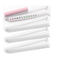 C&H Solutions American Mahjong All-In-One Transparent Tile Rack & Pusher Arm,Clear Combo Racks With Pushers- Set of 4 By C&H®