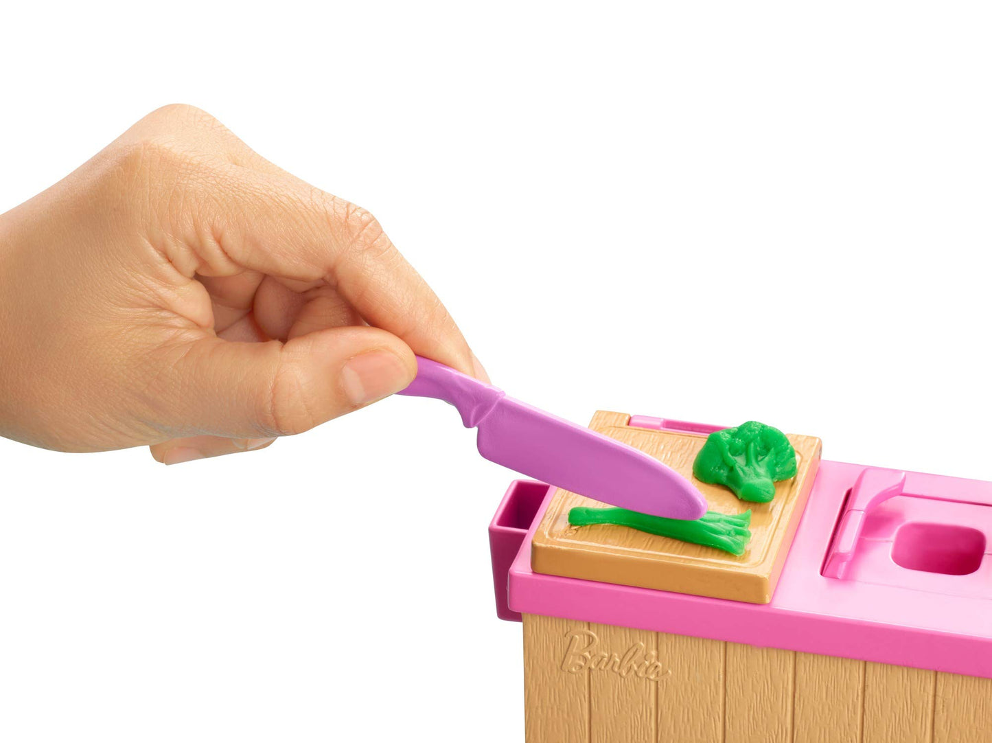 Barbie Noodle Bar Playset with Brunette Doll, Workstation and Accessories