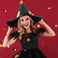 Haconba 3 Pack Halloween Scarecrow Hat Sunflower Felt Scarecrow Witch Hats for Halloween Cosplay Scarecrow Theme Party Costume Accessory, 3 Colors