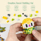 IBLOTIME Micro Parrot Building Sets Easter 10 Pack Mini Bird Animal Brick Kits Creative Micro Bricks Display Gift Christmas Birthday Ages 14+