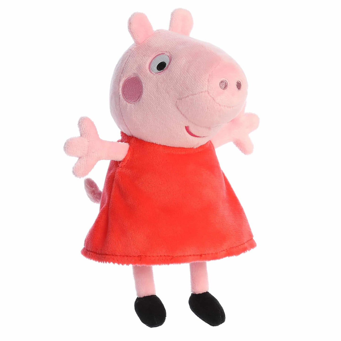 Aurora® Playful Peppa Pig™ Stuffed Animal - Officially Licensed Toys for All Fans - Perfect for Birthdays, Adults and Kids All Ages - Pink 6 Inches