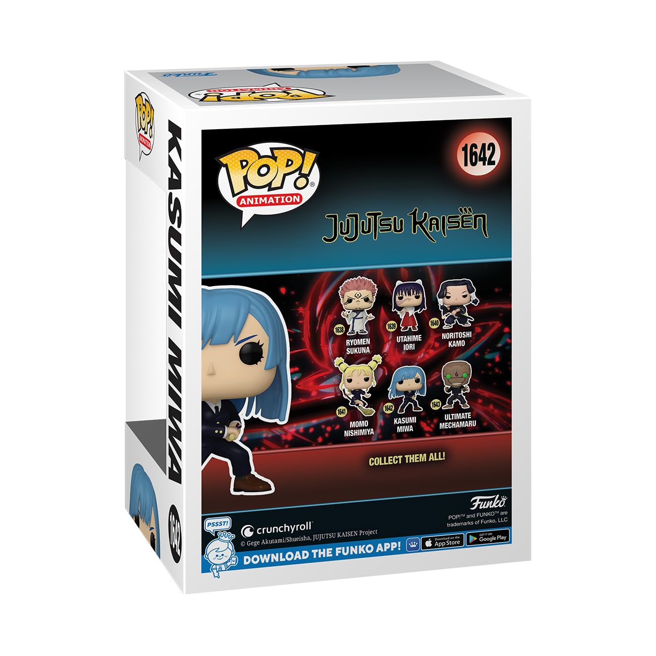 Funko POP! Animation: JJK - Miwa Kasumi Miwa - Jujutsu Kaisen - Collectable Vinyl Figure - Gift Idea - Official Merchandise - for Kids & Adults