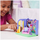 Gabby's Dollhouse, Carlita Purr-ific Play Room with Carlita Toy Car, Accessories, Furniture and Dollhouse Deliveries, Kids Toys for Ages 3 and up