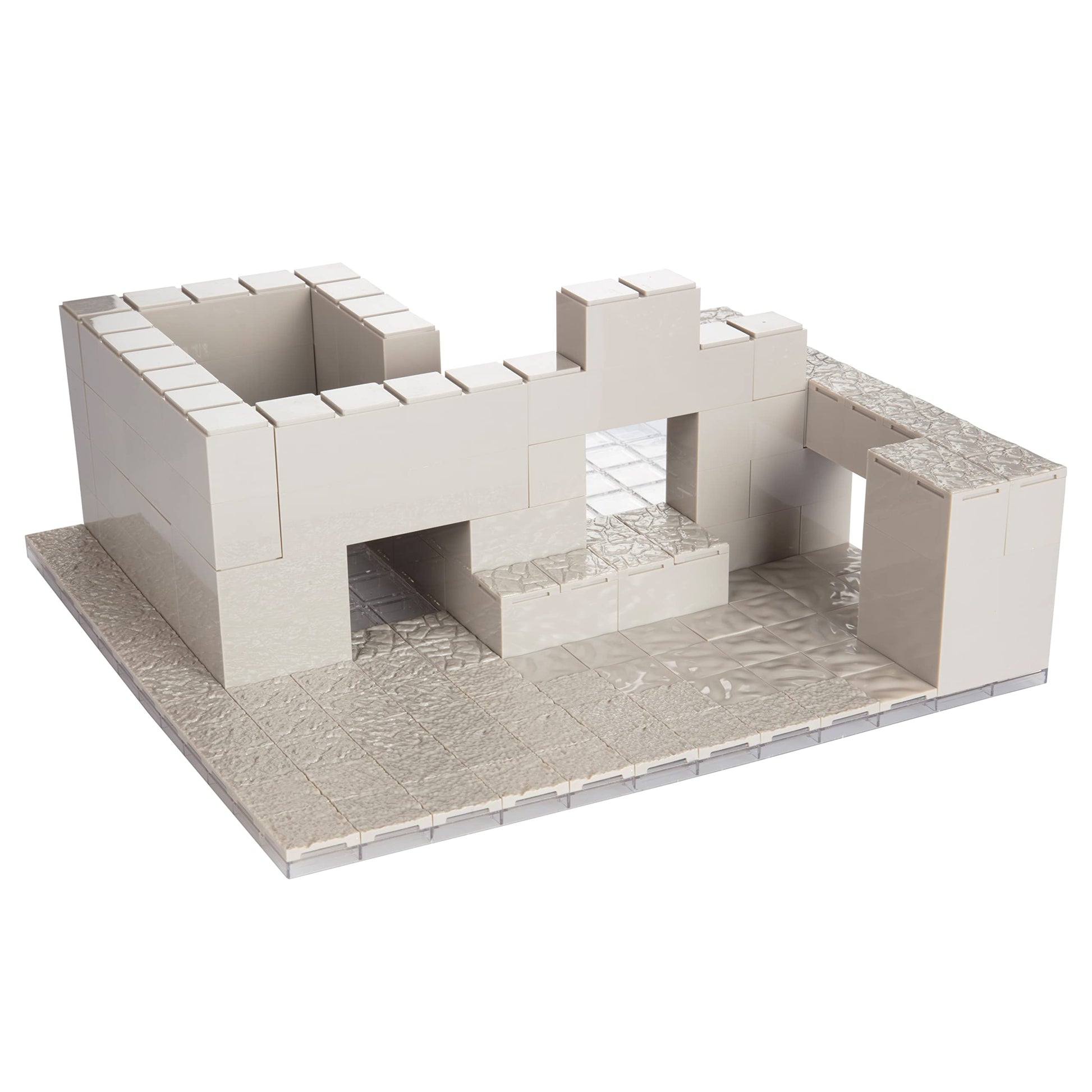 Monster Adventure Terrain 3D Interchangeable Builder System - 173pc PAINTABLE Core Building Set w Base - Build Modular Worlds in a Snap & Elevate Your