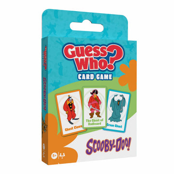 Guess WHO? Card Game: Scooby-Doo Villains Edition, Classic Deduction Game with a Mystery Twist, Ask Clever Questions to Unmask Iconic Villains, Fun