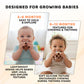 Baby’s Way Teething Toy - Owl Silicone Teether Toy for Babies 3-6 Months Toys for 6-12 Months - Baby Teething Relief, Silicone Teethers for Babies