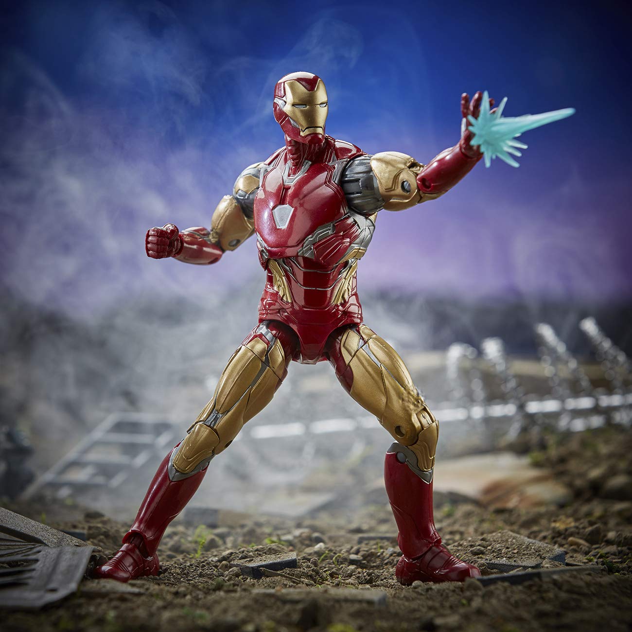 Marvel Legends Series Avengers: Endgame 6" Collectible Action Figure Iron Man Mark Lxxxv Collection, Includes 7 Accessories