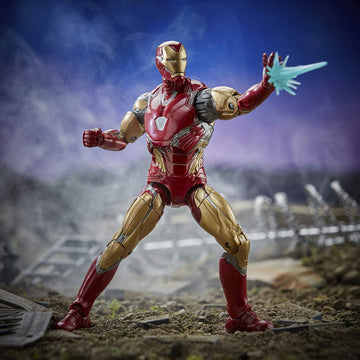 Marvel Legends Series Avengers: Endgame 6" Collectible Action Figure Iron Man Mark Lxxxv Collection, Includes 7 Accessories