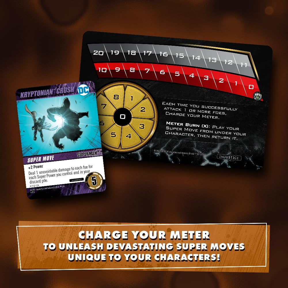 Board Games DC Comics Deckbuilding Game: Injustice