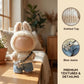 17cm Doll Clothes(NO Doll), Cute Dolls Outfit Accessories with Sweater + Denim Jeans + Pants, Small Kawaii Clothes Set for Dolls(Style 4)