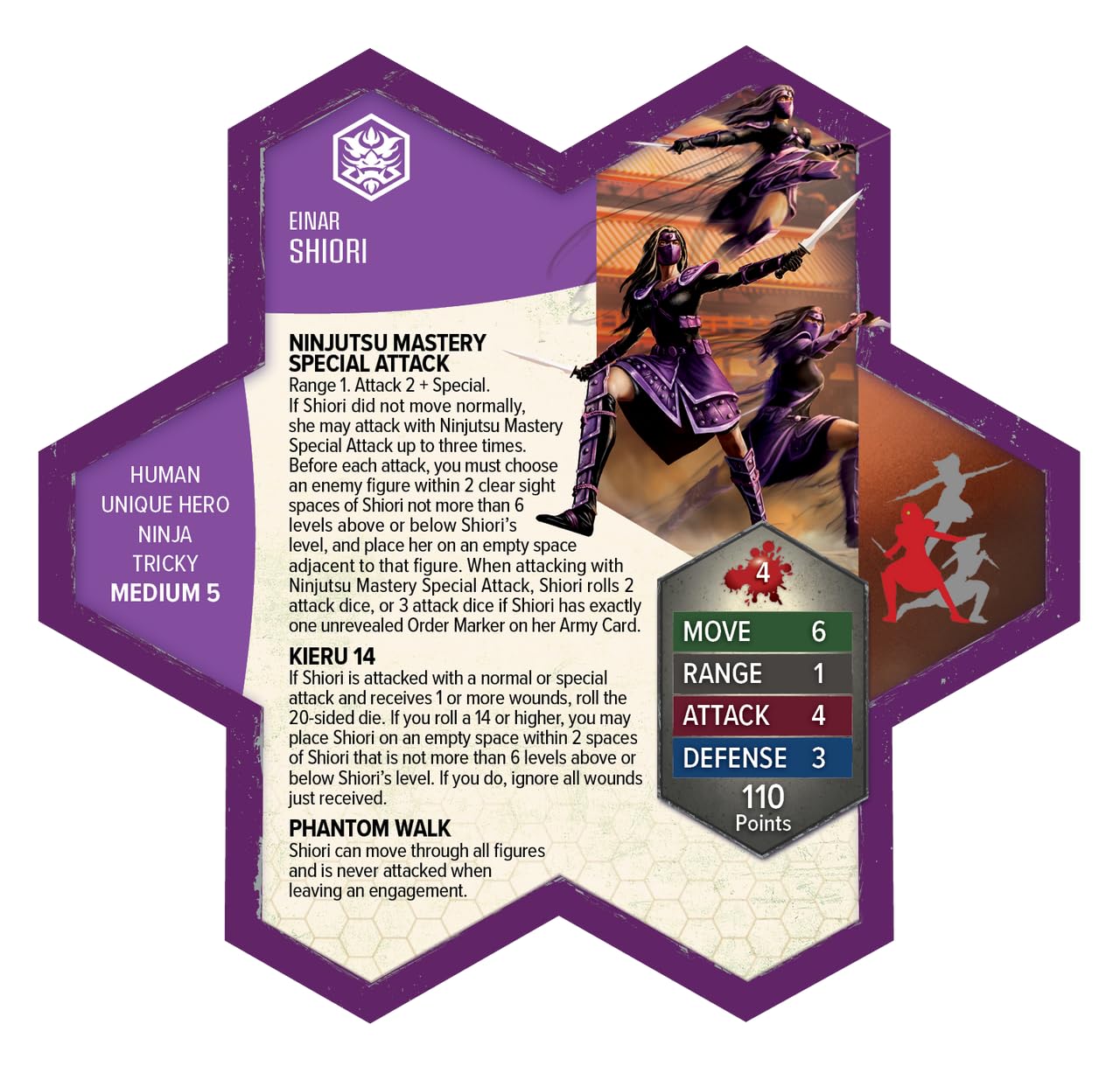 Renegade Game Studios Age of Annihilation - Shiori (GenCon Exclusive)