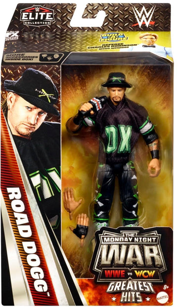 WWE The Road Dogg Mattel Elite Collection Monday Night War v WCW Greatest Hits Series 3 Wrestling Action Figure Toy