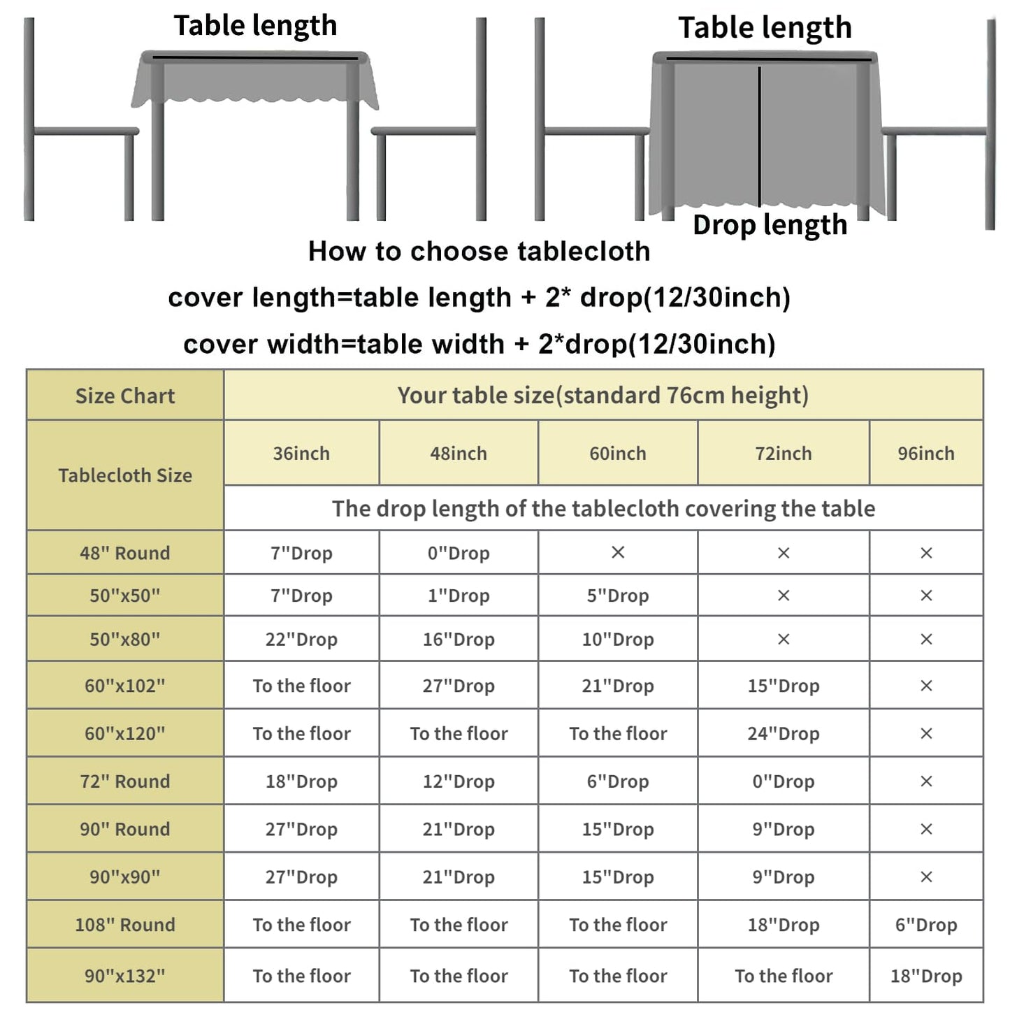 FYLEDAEE Light Gold Sequin 60X102 inch Rectangle Table Cloths for Parties, Glitter Large Overlay Table Cover Fitted 6 FT Cake Tables for Christmas