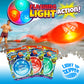 JA-RU Light Up Water Skipper Disc (3 Discs) - Water Skipping Toy for Kids, Pool & Travel Beach Toys for Summer Outdoor Play, Party Favors & Easter