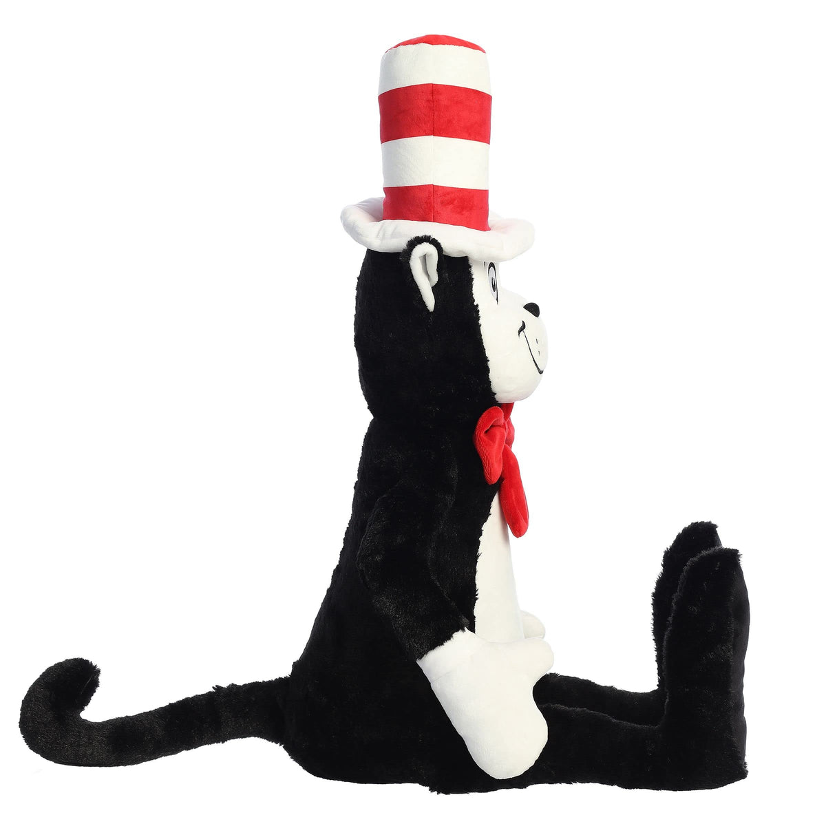 Aurora Dr. Seuss 37.5" Jumbo Cat in The Hat Whimsical Plush